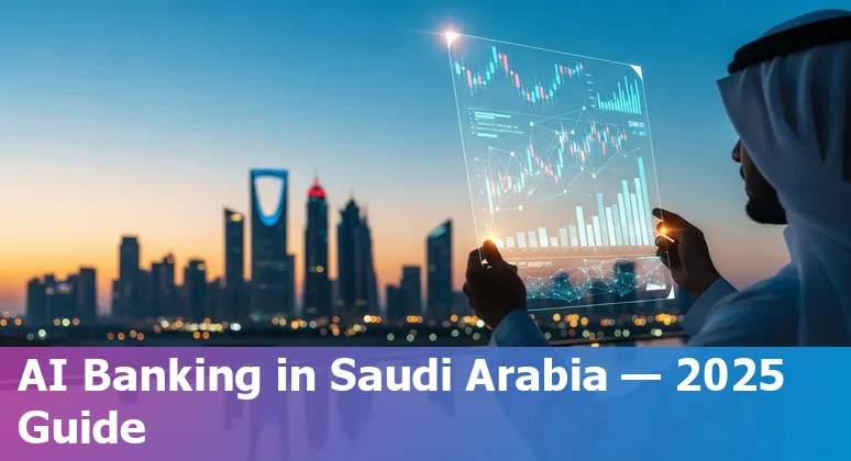 Illustration of AI-driven financial services transformation in Saudi Arabia, 2025
