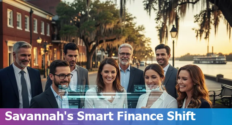 Financial services team in Savannah, Georgia using AI tools to streamline operations and cut costs.
