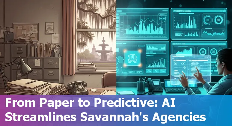 AI-driven logistics dashboard optimizing Port of Savannah operations in Savannah, Georgia