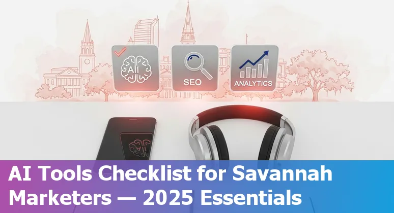 Savannah, Georgia digital marketing team using AI tools near Forsyth Park
