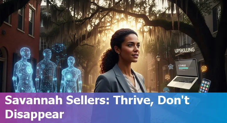 Sales team using AI tools in Savannah, Georgia office — adapting to AI in sales in Georgia