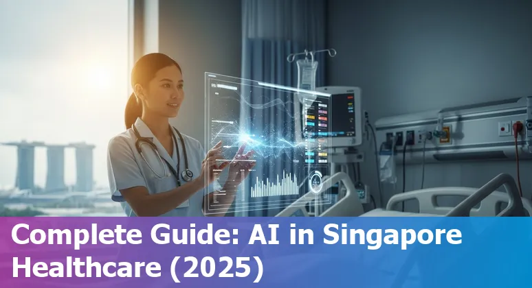 AI in healthcare in Singapore 2025: hospitals, HEALIX data platforms and AI tools illustration for Singapore