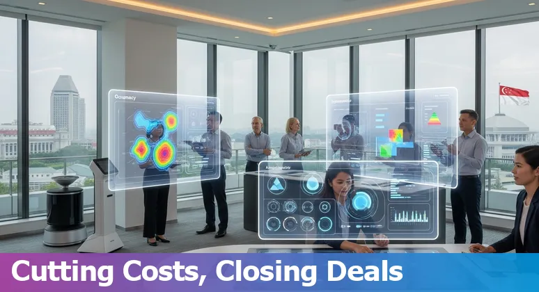 AI transforming Singapore real estate: construction savings, smarter valuations, predictive maintenance, virtual staging and data-centre demand in Singapore.