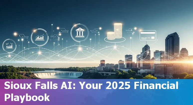 Financial services team discussing AI roadmap in Sioux Falls, South Dakota in 2025