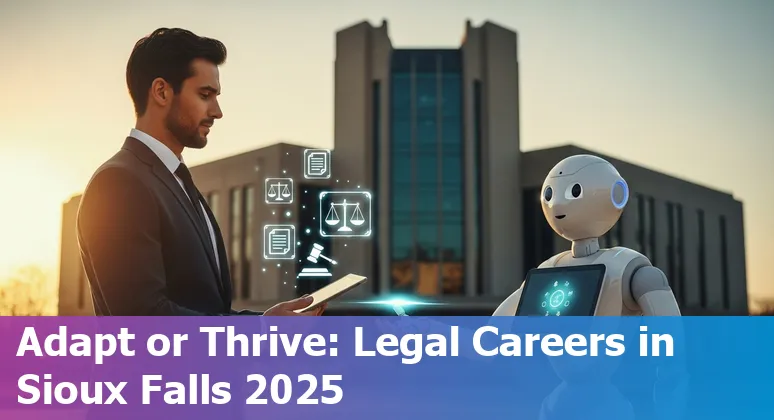 Lawyers using AI tools in a Sioux Falls, South Dakota law office, 2025