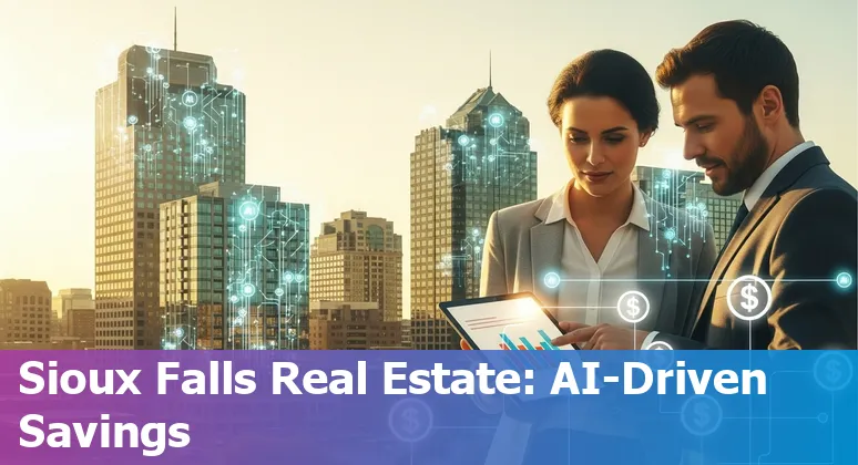 Real estate agent using AI tools to stage and market Sioux Falls, SD property