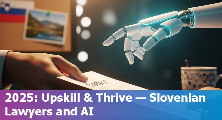 Slovenia 2025 legal AI: lawyer reviewing AI compliance checklist in Slovenia