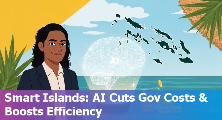 Government officials discussing AI cost savings and efficiency for public companies in Solomon Islands