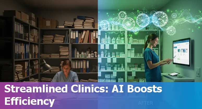 Illustration of AI tools improving hospital operations in Solomon Islands