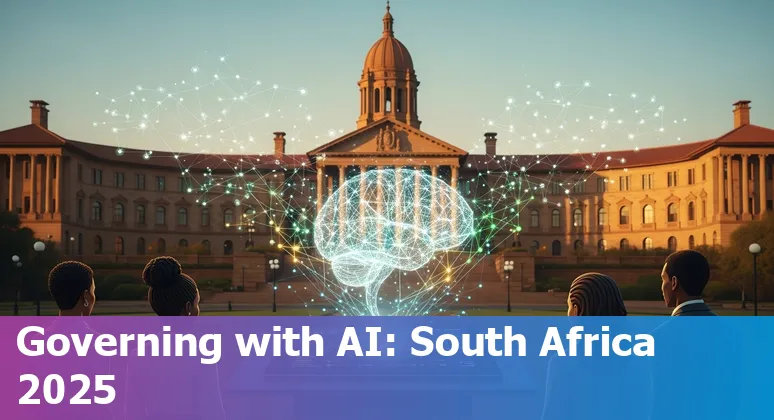 Government team reviewing AI plans for public services in South Africa, 2025