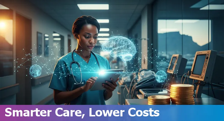 AI-driven healthcare solutions improving cost and efficiency for healthcare companies in South Africa