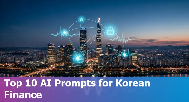 Illustration of AI use cases in South Korea's financial services showing reporting, credit, AML, investment advice and security