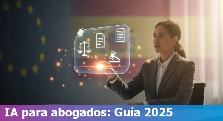 Legal professional reviewing AI compliance checklist in Spain, 2025