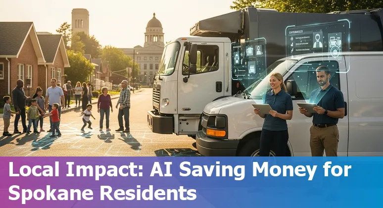 City of Spokane, Washington government staff using AI tools for public services and cost-saving initiatives