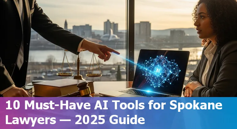Spokane legal professionals using AI tools for contracts, research, eDiscovery and client intake in 2025.