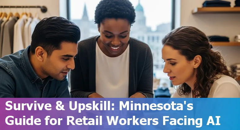 St. Paul retail workers and AI adaptation: cashier, customer service, sales associate, warehouse, and data-entry roles