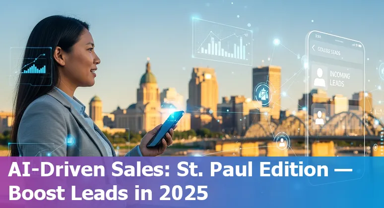 Sales professional using AI tools in St Paul, Minnesota, US — 2025 guide image