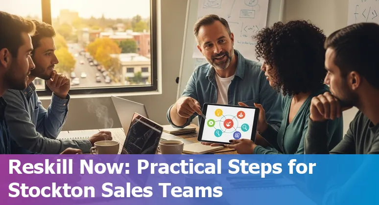 Stockton, California sales team using AI tools — human and AI collaboration in Stockton, CA