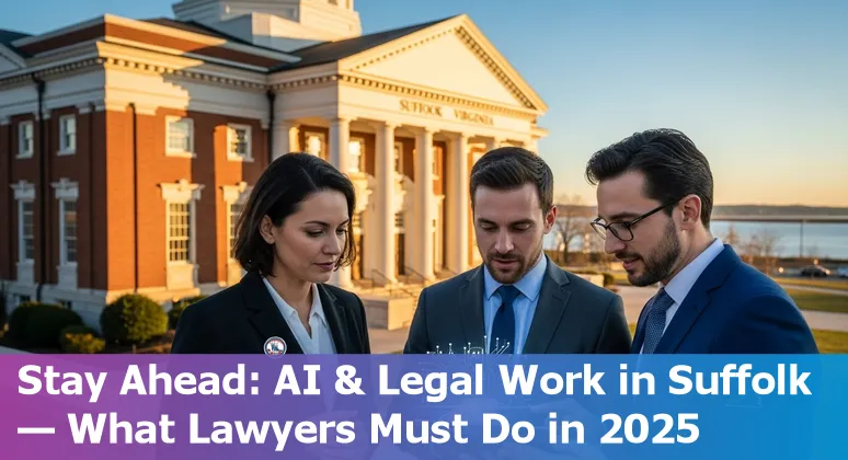 Suffolk Virginia lawyers discussing AI tools and careers in 2025