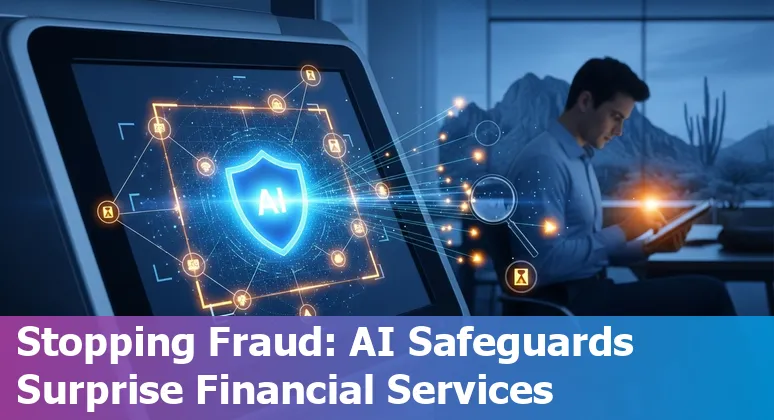 AI-driven financial services automation dashboard used by a firm in Surprise, Arizona, US