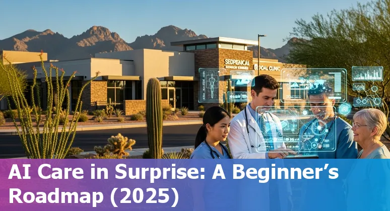 Healthcare professionals using AI tools at a clinic in Surprise, Arizona, US — 2025 guide image