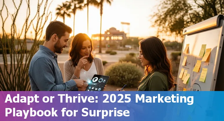 Marketing team using AI tools in Surprise, Arizona — local marketers adapting to AI in 2025