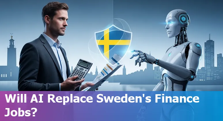 Graphic of AI and finance professionals in Sweden, 2025