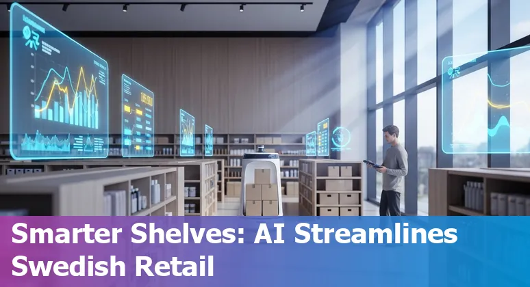 Retail AI in Sweden: warehouse robots, forecasting dashboards and chatbots helping Swedish retailers cut costs and improve efficiency in Sweden.