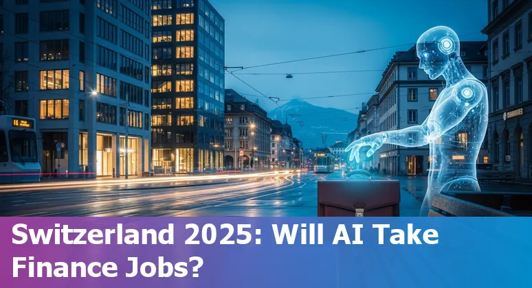 Finance professionals using AI tools in an office — Switzerland, 2025