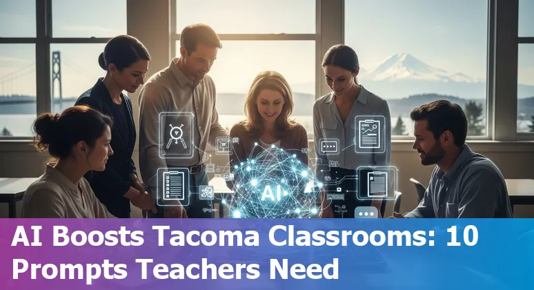 Tacoma educators using AI tools for lesson planning, grading, and community communication.