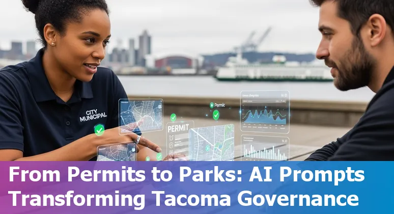 City of Tacoma officials using AI prompts for contracting, public safety, and citizen services.