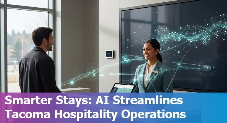 Tacoma, Washington hotel staff using AI tools to improve efficiency and cut costs in Tacoma, Washington, US