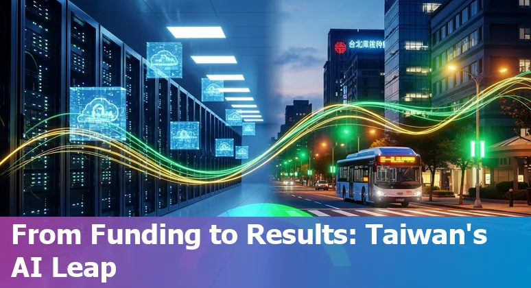 Officials and engineers collaborating on government AI deployments in Taiwan to cut costs and improve efficiency in Taiwan
