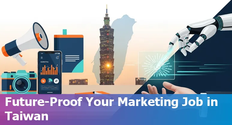 Marketer using AI tools in Taiwan office in 2025, planning short-form video and live commerce