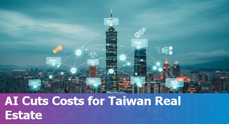 AI-powered real estate tools reducing costs and improving efficiency for property companies in Taiwan