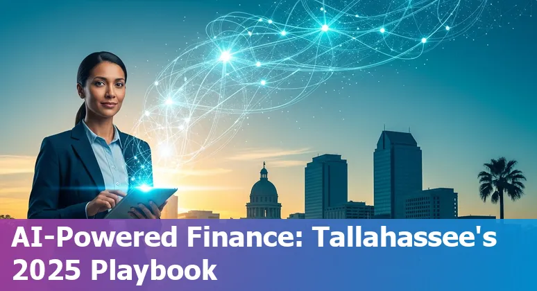 Tallahassee, Florida financial services team reviewing AI adoption roadmap and compliance checklist in 2025