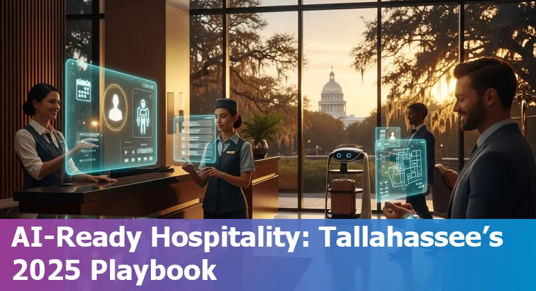 Hotel staff using AI tools in Tallahassee, Florida hotel in 2025