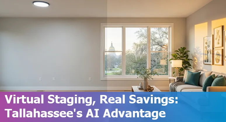 AI-powered virtual staging and automation improving real estate efficiency in Tallahassee, Florida