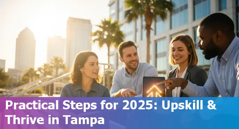 Finance professionals in Tampa, Florida using AI tools and collaborating in an office setting in 2025