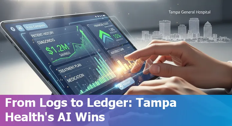 AI healthcare systems improving OR efficiency and documentation at Tampa, Florida hospitals