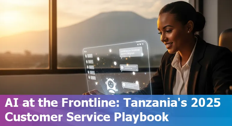 Customer service AI guide for professionals in Tanzania, 2025 — chatbots, ethics, vendors and rollout steps