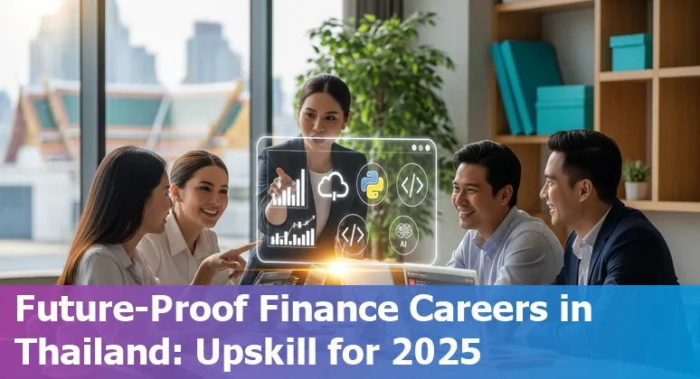 Thai finance professional considering AI's impact on finance jobs in Thailand, 2025
