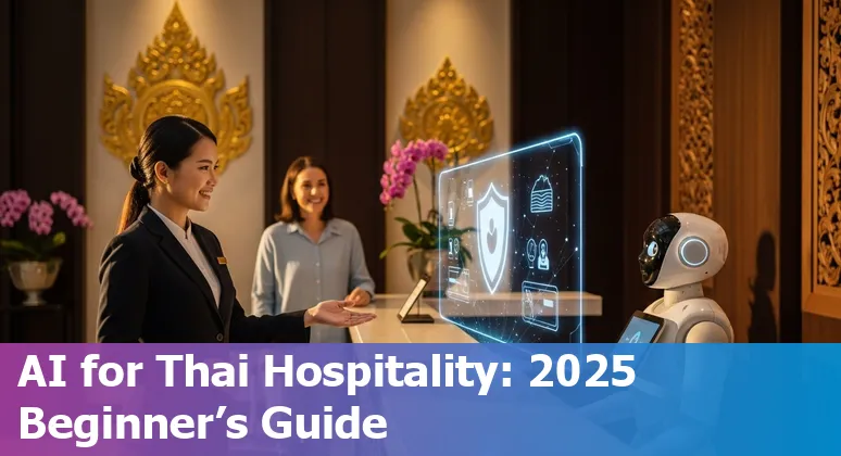 Hotel operations dashboard with AI insights in a Bangkok, Thailand hotel — AI in Thailand hospitality 2025
