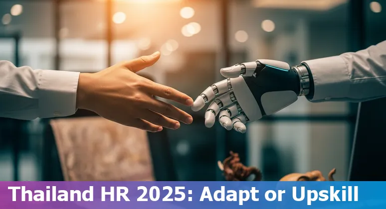 AI assisting HR professionals in Thailand during recruitment and reskilling
