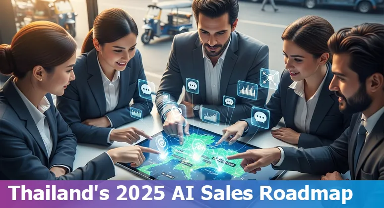 Sales professional using AI tools in Thailand, 2025