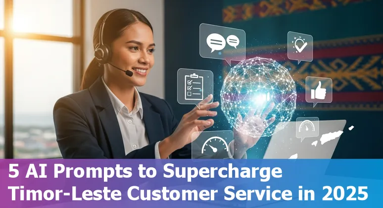 Customer service agent using AI prompts on WhatsApp and email with Tetum and Portuguese localization