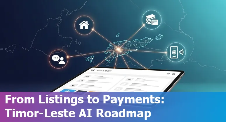 Mobile AI-driven real estate search and chat agent in Timor-Leste 2025