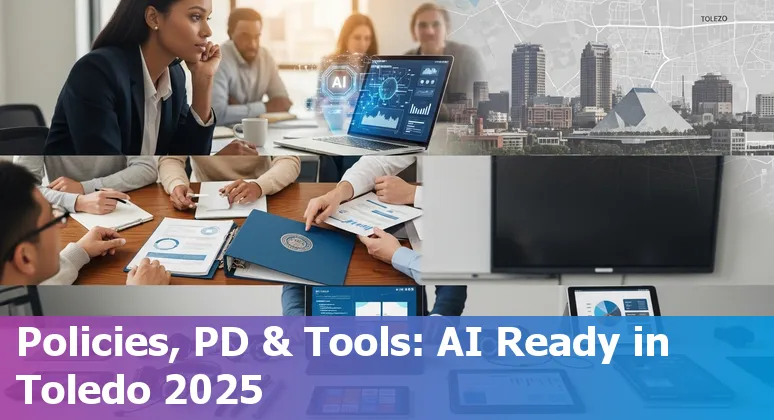 Educators in Toledo, Ohio discussing AI tools and policy for K-12 and higher education in 2025