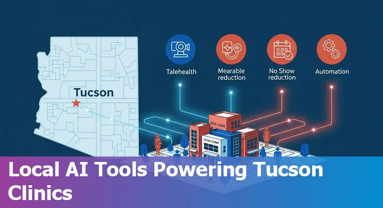 Healthcare AI tools improving efficiency for Tucson, Arizona clinics with telehealth, RPM, and billing automation