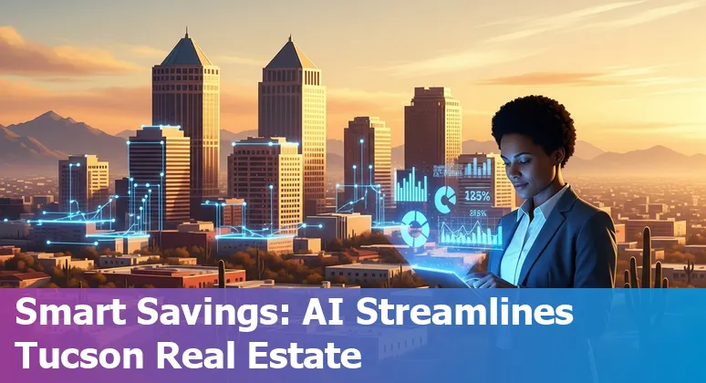 AI assisting Tucson, Arizona real estate agents with virtual staging and data analytics in Tucson, Arizona
